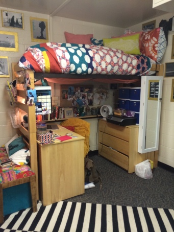 Madison's Lofted Bed